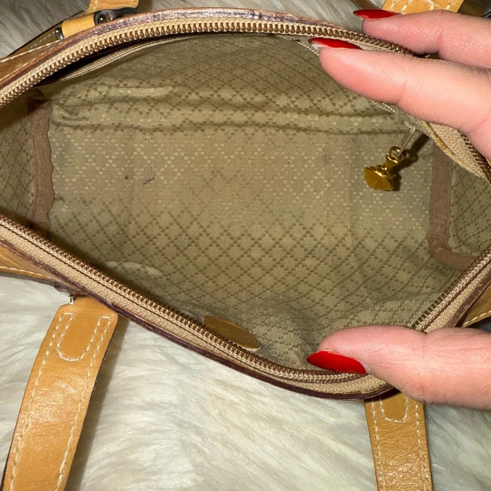 Gucci Micro GG Monogram Vintage Brown Leather Designer Handbag - Picture 13 of 17